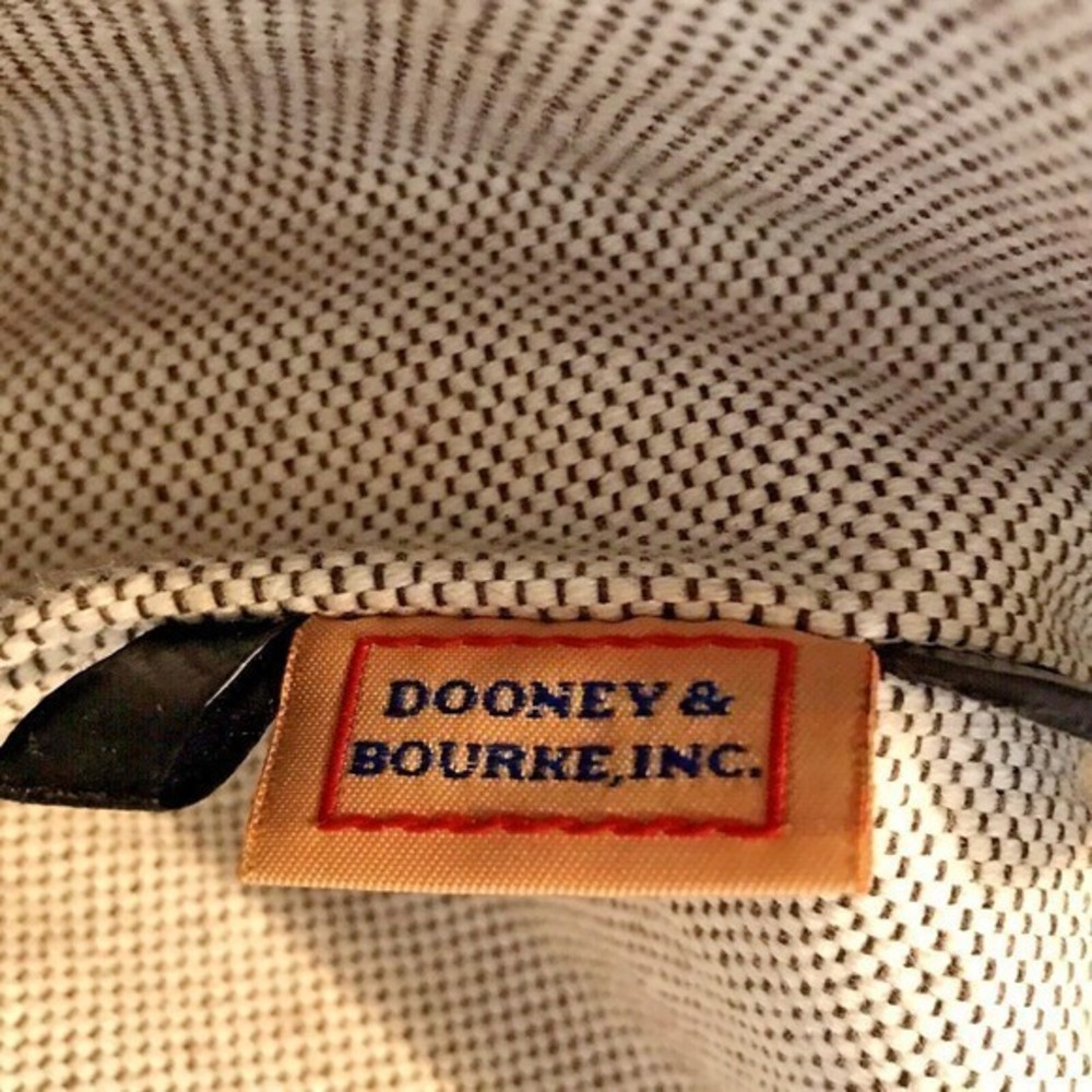 Dooney & Bourke Brown Croc-Embossed Shoulder Bag - Picture 11 of 11
